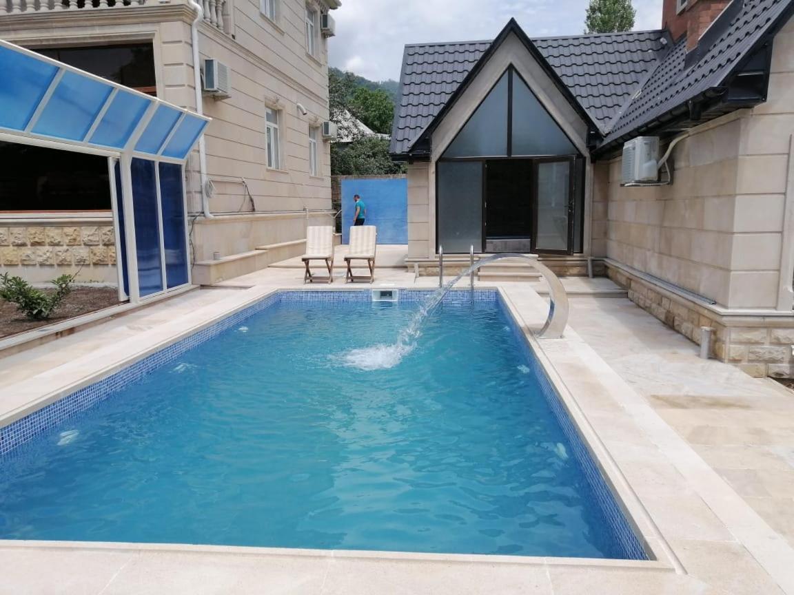Viva Hotel Gabala With Outdoor Pool ,Sauna And Waterfall Exterior foto